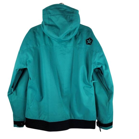 Sessions Turquoise Women Ski Snowboarding Warm Winter Jacket M *Read - Picture 2 of 8
